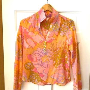 Anthropologie MOTH Tunic Blouse